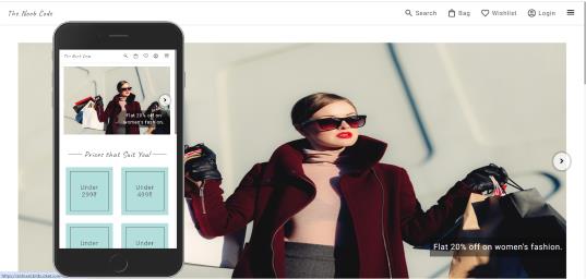 E-commerce Web UI Application